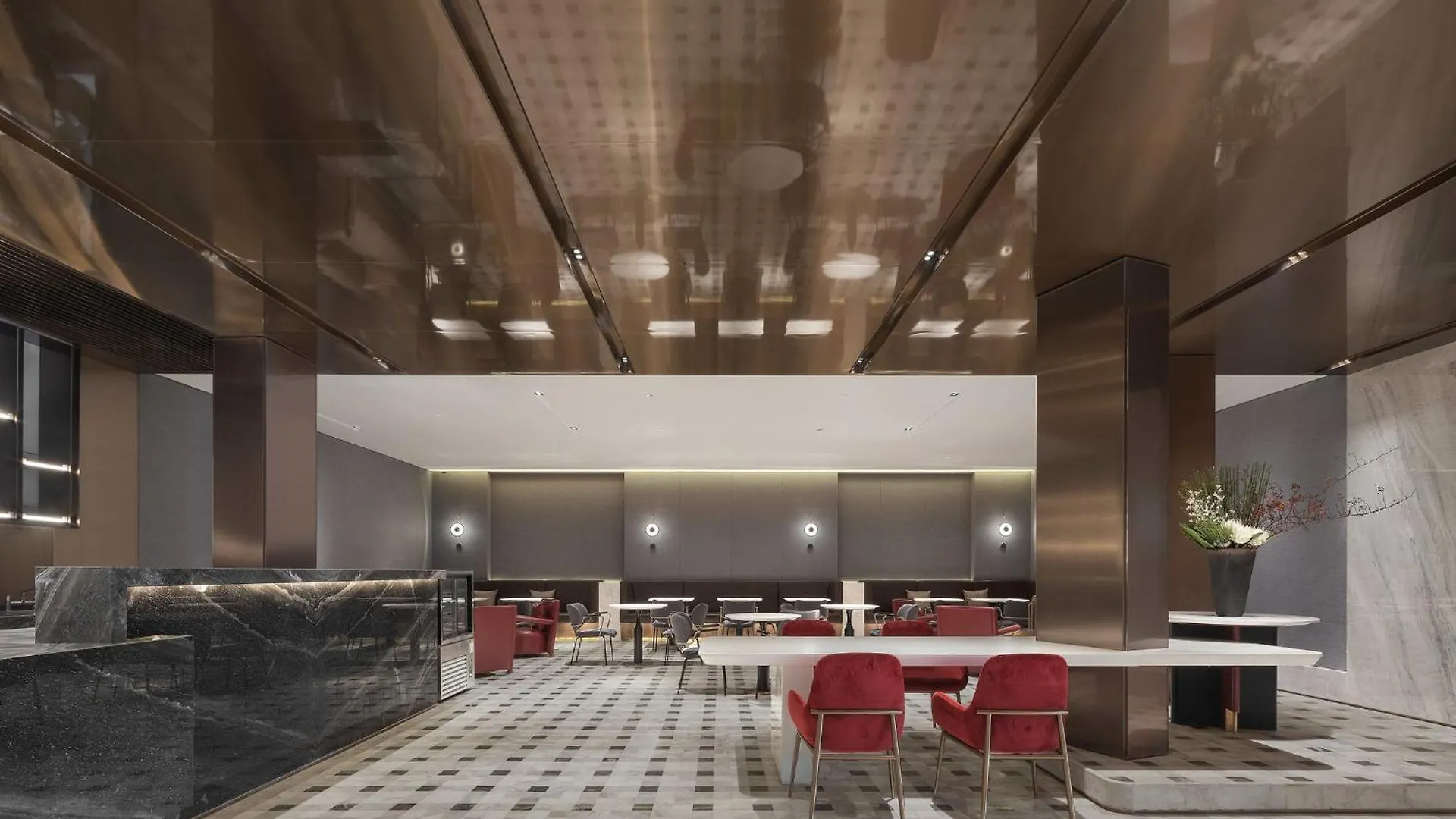**** Hotel Holiday Inn Shanghai Huaxia By Ihg - Overlooking City Scenery At Sky View Restaurant China